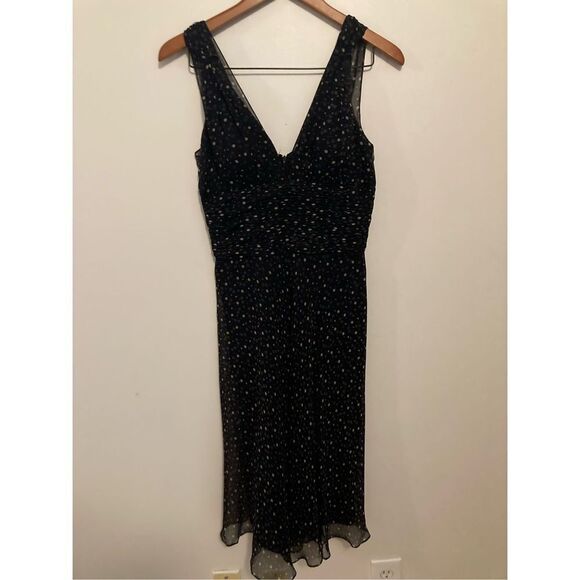 ‎Whbm silk black bias cut dress - Picture 2 of 4